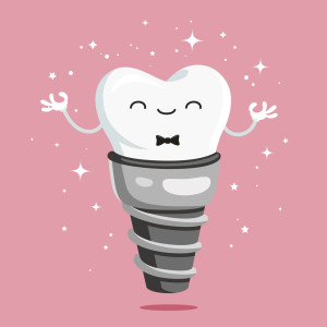 Happy tooth implant