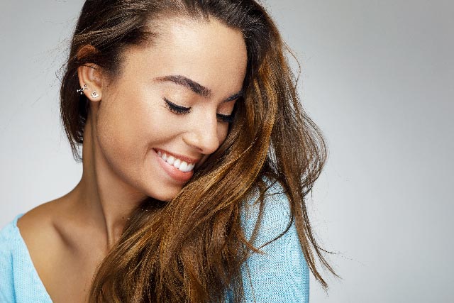 Women Smiling beautifully