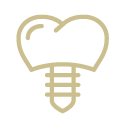 dental implant icon