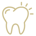 shiny tooth icon